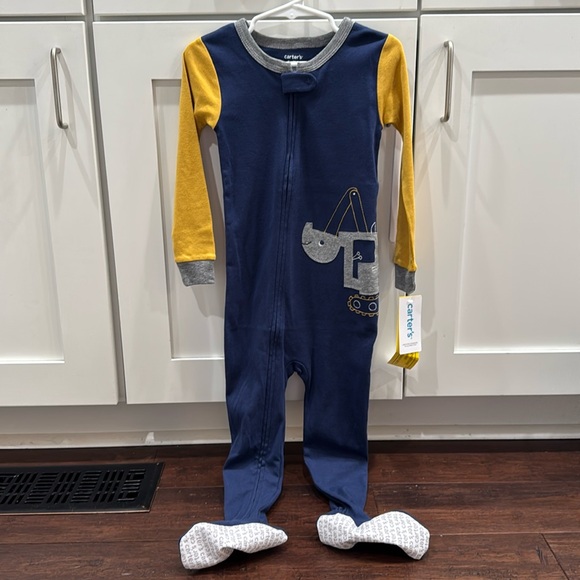 Carter’s Toddler Construction Footie Pajamas - Picture 1 of 5